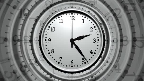 壁時計の高速時間 - 映像、動画