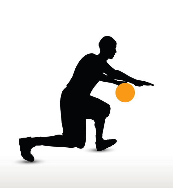 Basketballspieler - Vektor, Bild