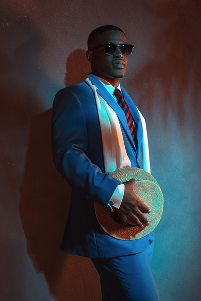 African american retro man - Foto, Imagem