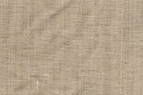 Artist's Linen Duck Canvas Coarse Grain Crumpled Grunge Texture Sample - Photo, Image