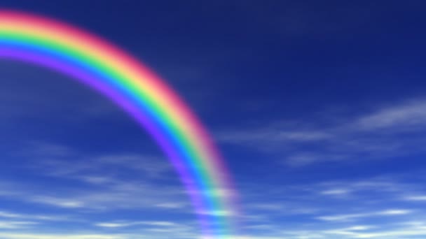 Regenboog & mooie hemel - Video
