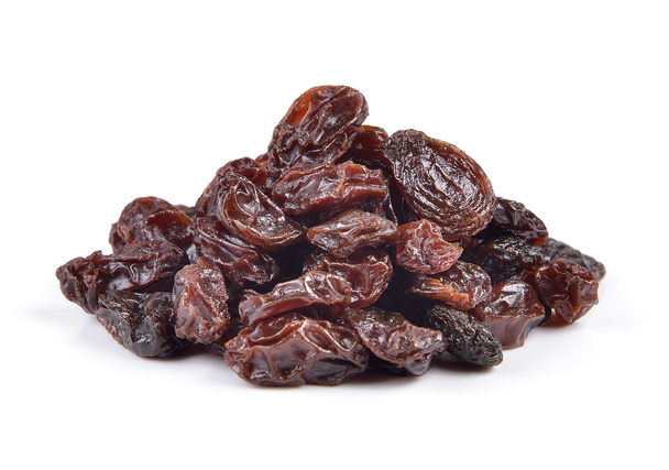 Dried raisins on a white background - Photo, Image