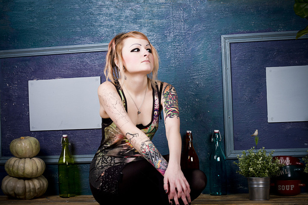 Tattoo woman - Photo, Image