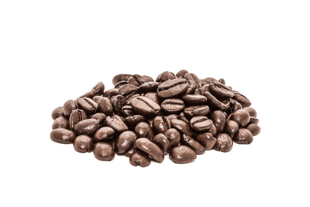 Coffee beans isolated on white background - Photo, Image
