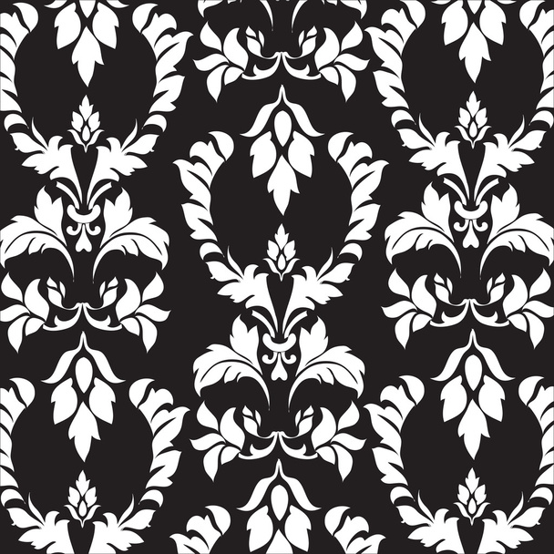 excellent seamless floral background - Vector, afbeelding