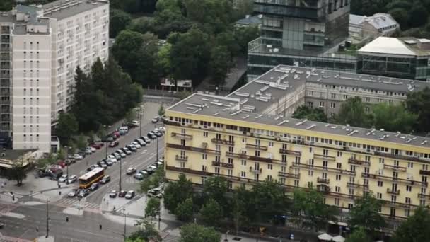 Panorama von Warschau - Filmmaterial, Video
