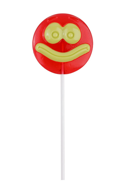 Lollipop, like a smiley face - Zdjęcie, obraz