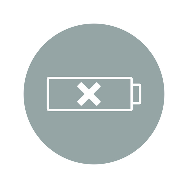 ikona baterie - Vektor, obrázek