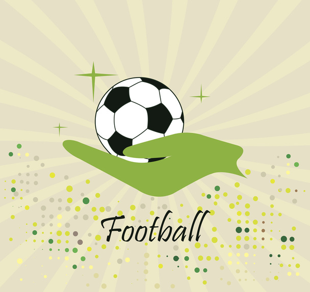Анотація футболу логотип
 - Вектор, зображення