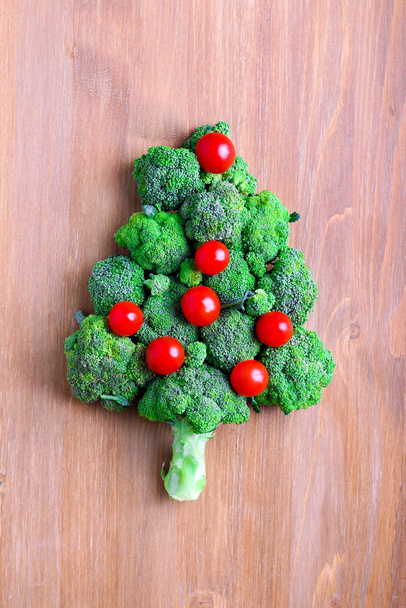 Broccoli and tomato  - Фото, изображение