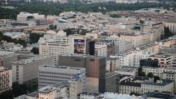 Panorama of Warsaw - Footage, Video