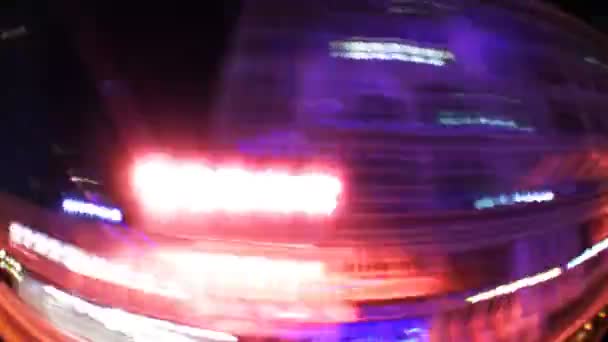 Los Angeles-i forgalom & éjszakai látképe - Felvétel, videó