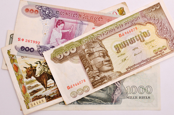 Kambodscha-Banknoten - Foto, Bild