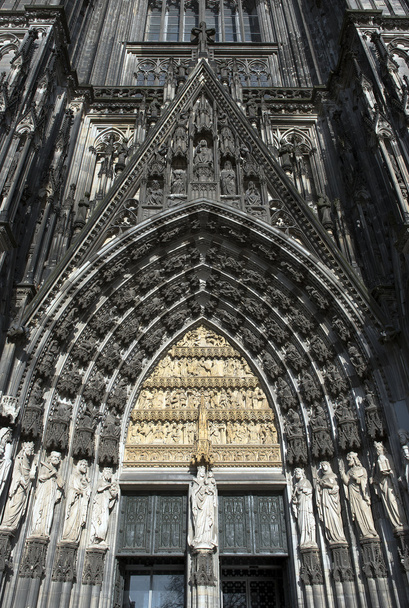 Köln, Almanya, Europ katedral mimari detay - Fotoğraf, Görsel