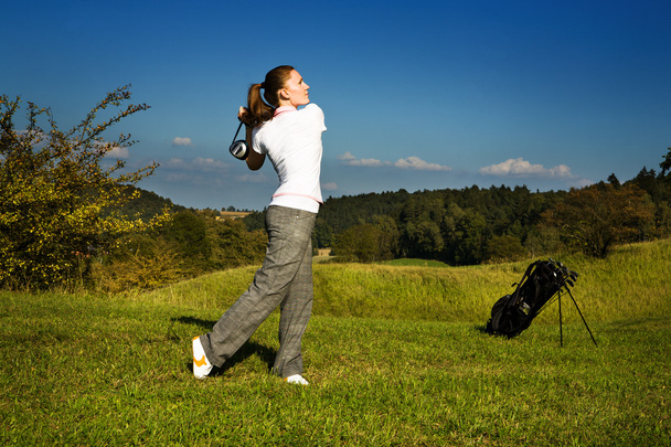 Playing golf - Photo, Image