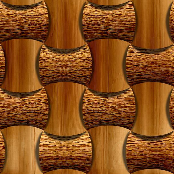 Modèle abstrait de lambris - fond sans soudure - lambris de bois franc
 - Photo, image
