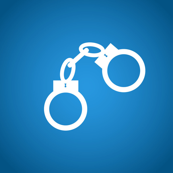 handcuffs icon - Vettoriali, immagini