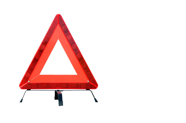 Red Warning Triangle - Photo, Image
