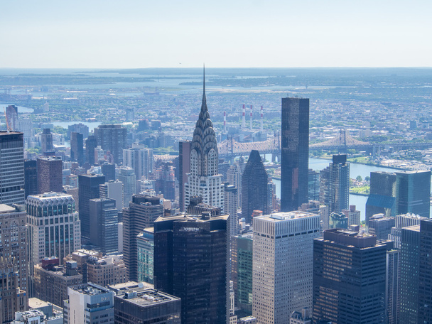 Нью-Йорк с неба
 - Фото, изображение
