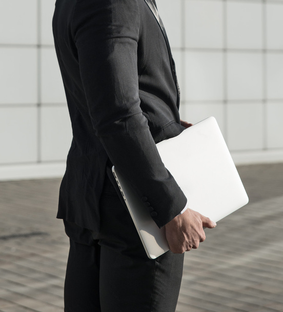 Handsome man in suit - Фото, изображение