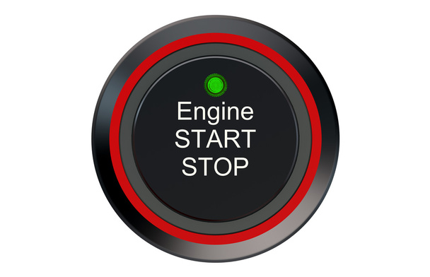Ignition start button - Foto, Imagen