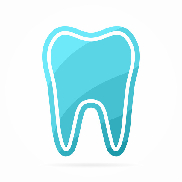 Logo del dentista. Icona del vettore dentale
 - Vettoriali, immagini