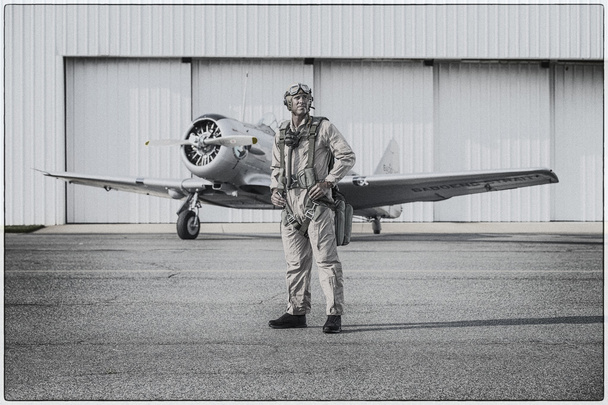 Pilota e aereo della seconda guerra mondiale
 - Foto, immagini