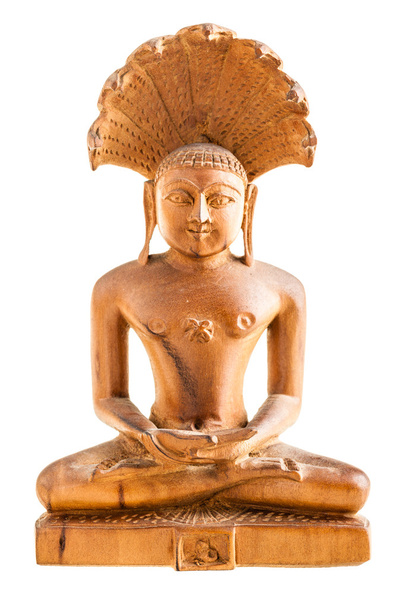 wooden buddhist statuette - Foto, immagini