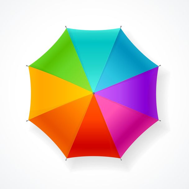 Umbrella Rainbow. Vector - Vector, Imagen