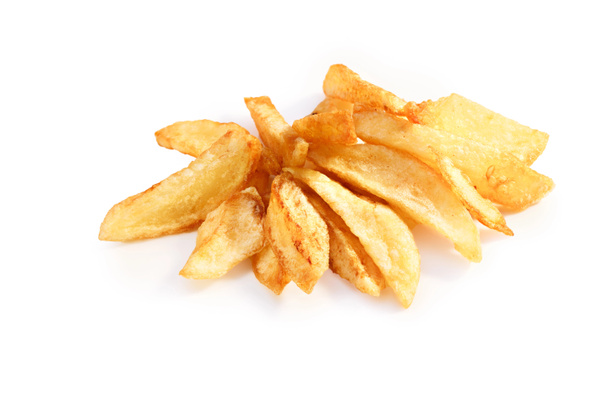 Franse frietjes geïsoleerd - Foto, afbeelding
