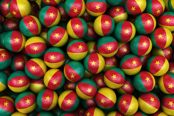 Balles de football camerounaises
 - Photo, image