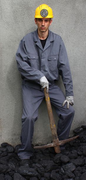 Bir madenci portresi - Fotoğraf, Görsel
