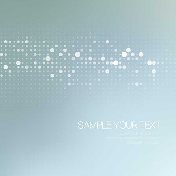 Modernistic abstract dot tech background. Vector illustration - Vector, Image