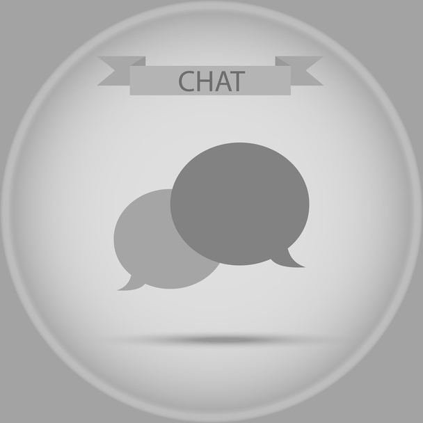 Icono de chat, vector
. - Foto, Imagen