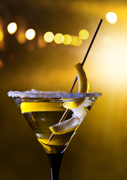  Martini sitruunan ja sokerin kanssa
 - Valokuva, kuva