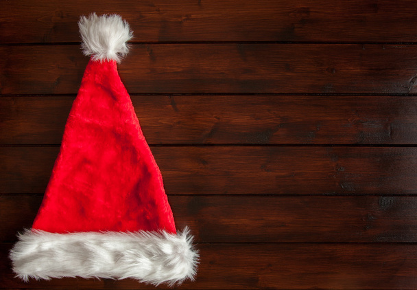 roter Weihnachtsmann-Hut - Foto, Bild