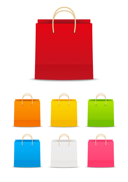 paper shopping bags - Vecteur, image