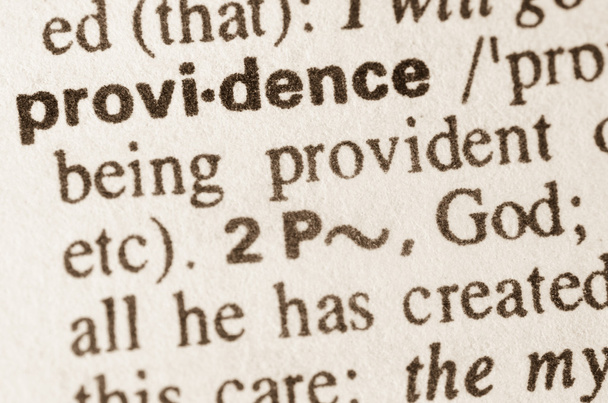 Word providence sözlük tanımı - Fotoğraf, Görsel