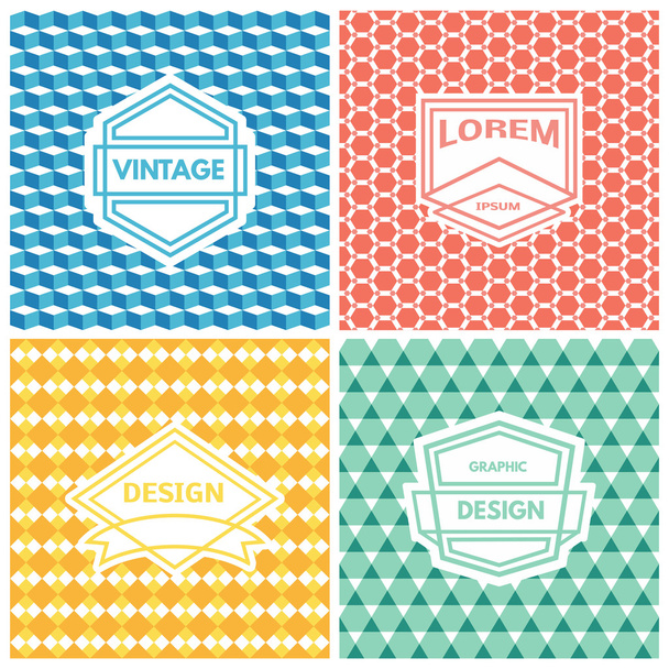 Monogram luxury logo  - Vettoriali, immagini