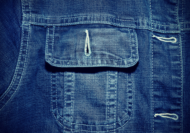 Jaqueta jeans azul
  - Foto, Imagem