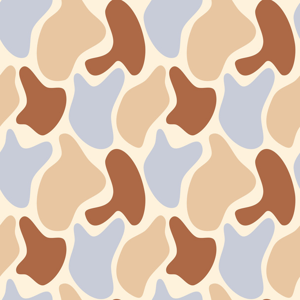 pastel animal pattern print seamless vector background illustration - Vettoriali, immagini