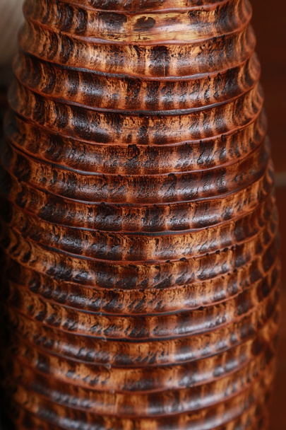 Ваза з кокосової шкаралупи ручної роботи текстури
 - Фото, зображення