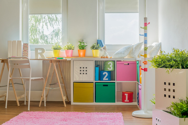 Colorful decoration in kids room - Foto, Imagen