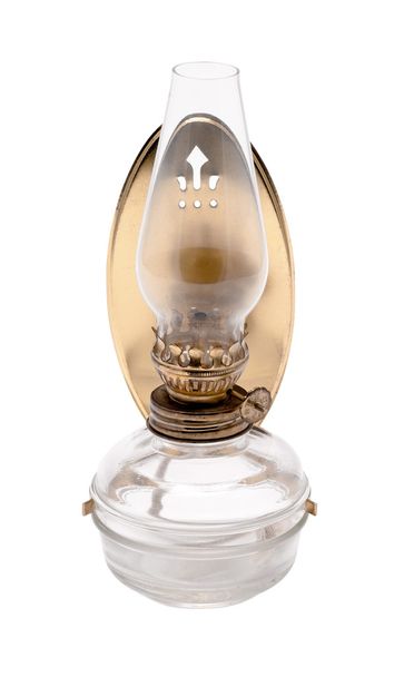 Old kerosene lamp - 写真・画像