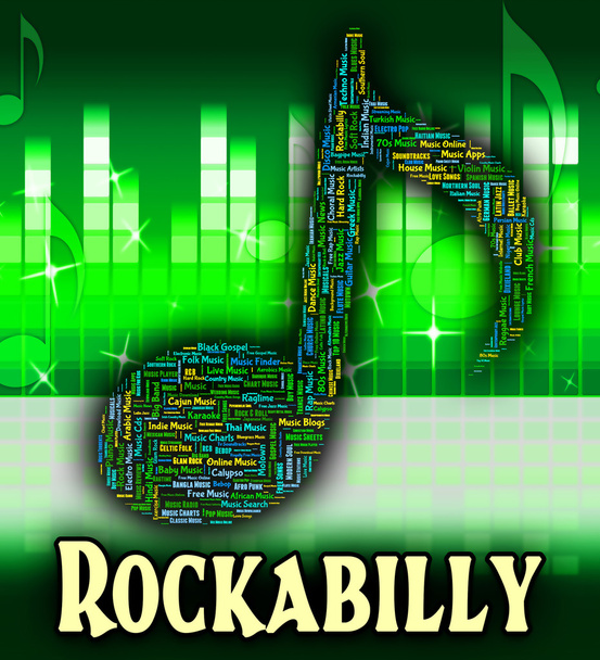 Rockabilly Music muestra banda sonora y acústica
 - Foto, Imagen