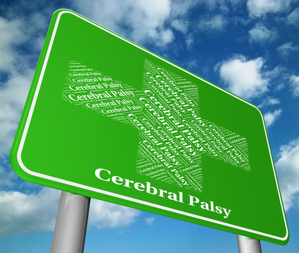 Cerebral Palsy Shows Ill Health And Ailment - Photo, Image