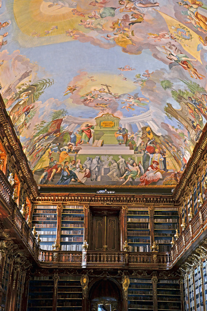 Strahov bibliotheek in Praag - Foto, afbeelding