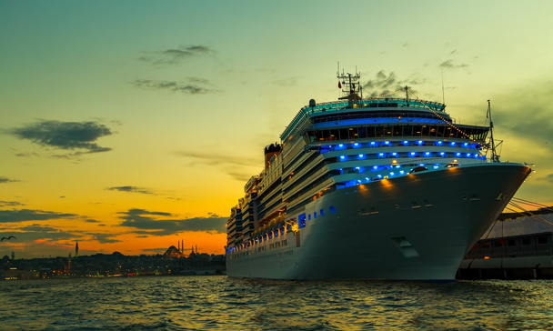 Cruise Port Istanbul Bosporus - Zdjęcie, obraz