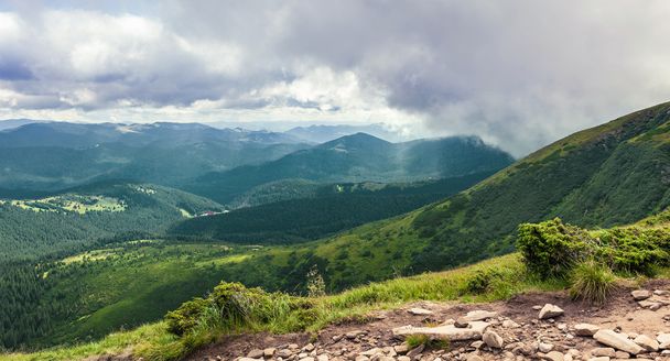 cume de montenegrina em cárpatos
 - Foto, Imagem