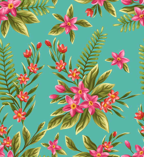 Spring seamless pattern - Vector, Image